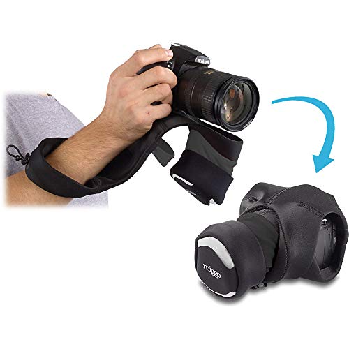 Mymiggo Grip And Wrap For Slr Cameras Black Camera Strap And Padded Case #TOP1