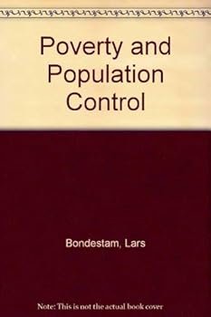 Hardcover Poverty and Population Control Book