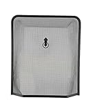 fire screen mesh Negro anillo Chispas para chimenea Firescreen Protector de pantalla rejilla negro para guardería infantil Animal protección seguridad herramientas