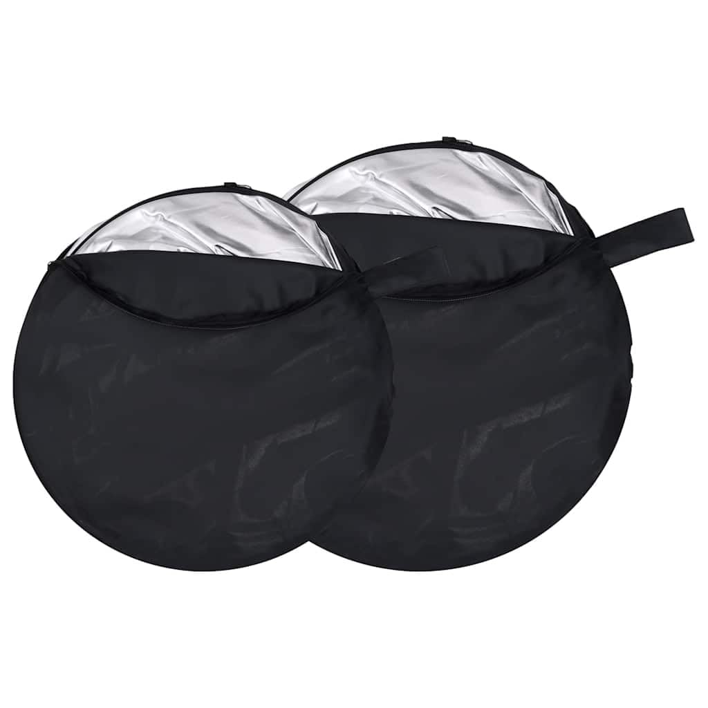 Kit de estudio fotográfico con iluminación, fondo y reflector de aluminio, 5500 K, 2 trípodes, reflector 5 en 1, regulable para retrato, fotografía de productos, streaming, vlogging