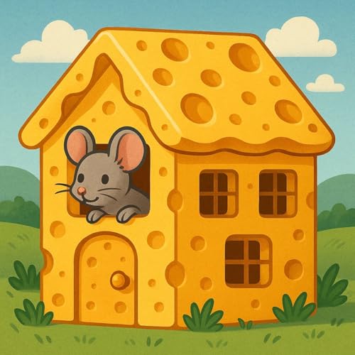 Muis in een kaashuis | Korte Kinderverhaaltjes cover art