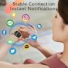 Reloj Inteligente para Mujer, Recibe/Haz Llamadas, Pantalla Ultra Clara de 1.85'' con Seguimiento de Fitness y Monitor de Ritmo Cardíaco/Sueño/SpO2, Smartwatch para iPhone/Samsung/Android, Más de 120 Modos Deportivos, Sumergible IP68 con 2 Correas 8