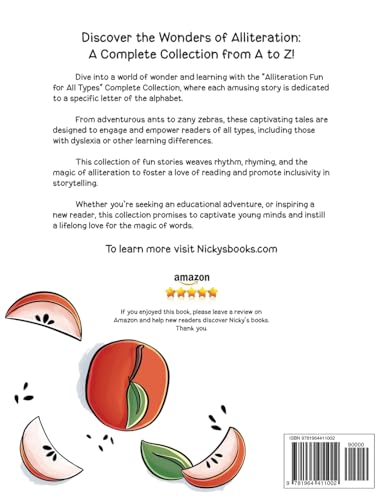 Archie's Awful Apples: Read Aloud Books, Books for Early Readers, Making Alliteration Fun! (Alliteration Series) - Image 2