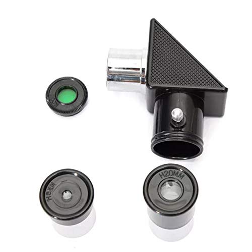 Angusshop Telescópio astronômico refrativo HD profissional externo zoom de alta ampliação luneta lun