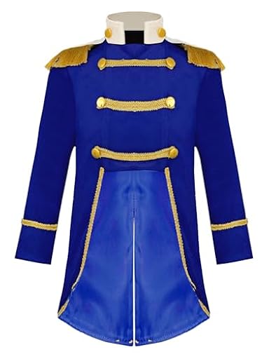 TiaoBug Traje De Príncipe Real Cosplay Para Bebé Niños Chaqueta De Terciopelo Manga Larga Con Flecos Uniforme Victoriano Esmoquin Azul real 3-4 años | Ya disponible en tu tienda friki favorita! En mundofriki.es! TiaoBug Traje De Príncipe Real Cosplay Para Bebé Niños Chaqueta De Terciopelo Manga Larga Con Flecos Uniforme Victoriano Esmoquin Azul real 3-4 años | Ya disponible en tu tienda friki favorita! En mundofriki.es!