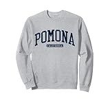 Pomona California CA College University Style Navy Sweatshirt