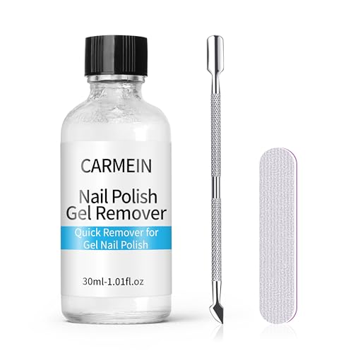 Image of 30ml Professional Gel Nail Polish Remover - Fast Acting Quickly Dissolve Soak Off Gel Effective Nail Gel Remover for Home Salon Use