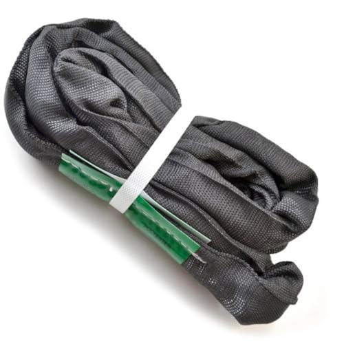 runner deer Black Spanset Round Slings for Aerial Lyra Hoop Rig Aerial Silks Handing, Polyester Lifting Strop, Working Load Limit for Round Sling – 2 Tonne, Multiple Spanset Sizes (0.75 M/ 2'5