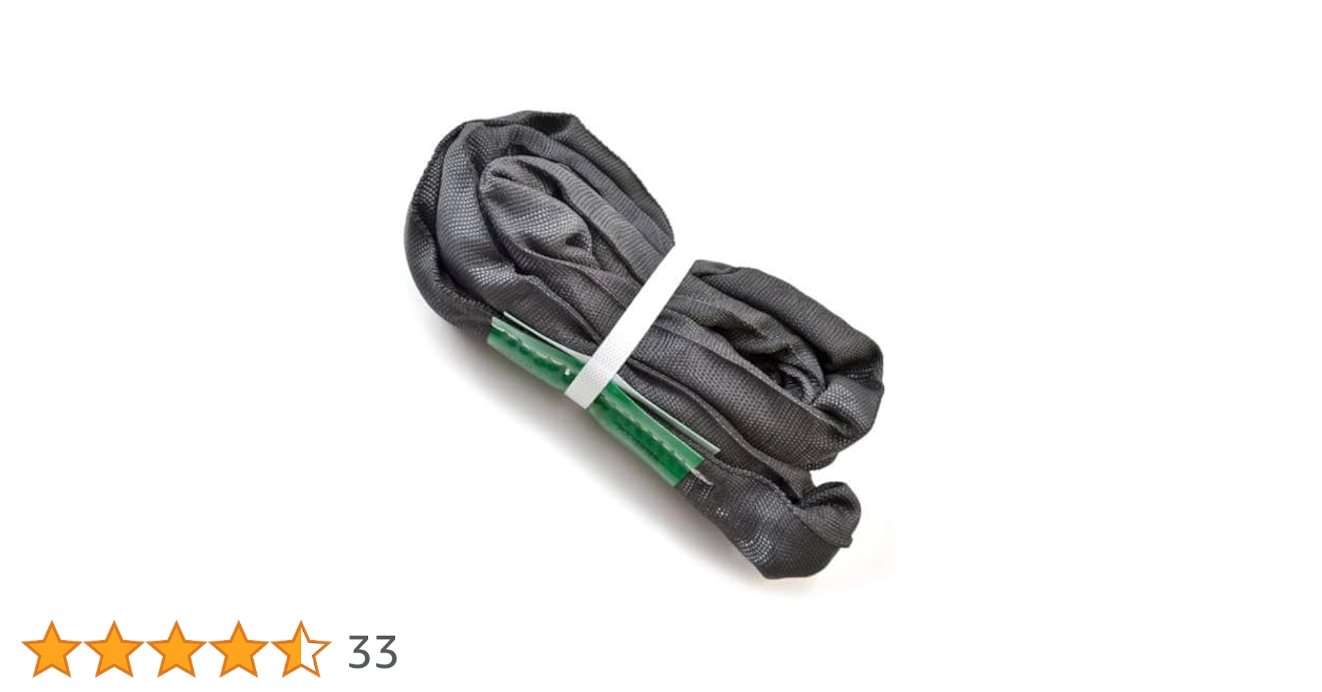 RWire 2 Tonne Steel Core Endless Round Black Lifting Sling Strop 1.5mtr EWL | UK