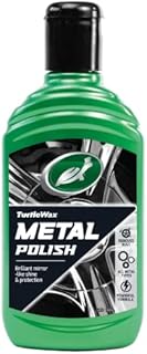 Turtle Wax All Metal Polish 300ml - Powerful Formula Removes Rust & Residue Build Up for all Metal on Cars & Motorbikes Safe for Use On Any Metal, Including Brass, Copper, Aluminum & Chrome