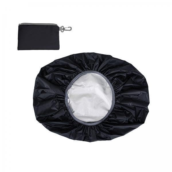 RNXRZANK 2X Waterproof Cover for Backpack Travel Protection Black