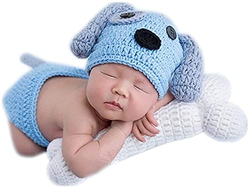 Matissa Neugeborene Fotografie Prop Baby Kostüm niedlich Crochet Strickmütze Cap Mädchen Jungen Windel Schuhe Cover
