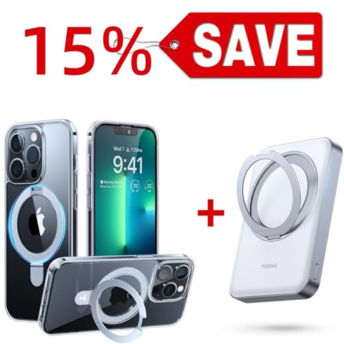 TORRAS 10000mAh Magsafe Power Bank — Buy Together to Save 15%