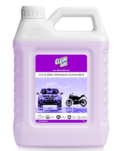 Cleansol Car & Bike Wash Shampoo Concentrate | High-Foaming, pH-B...