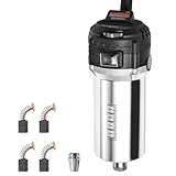 Genmitsu 710W CNC Compact Router 65mm Diameter, Spindle Motor with LCD Digital Display 6 Adjustable Speeds, 1/8” ER11 Collet, 4 Carbon Brushes, for CNC Milling Machine