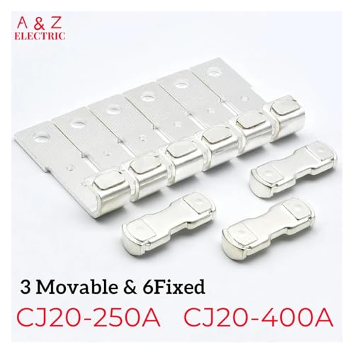 Kit de contacts principaux CJ20-400A Grade B de rechange pour contacteur CA triphasé