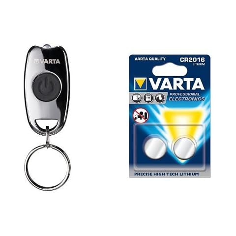 Linterna llavero Varta LED Metal Key Chain Light Cover