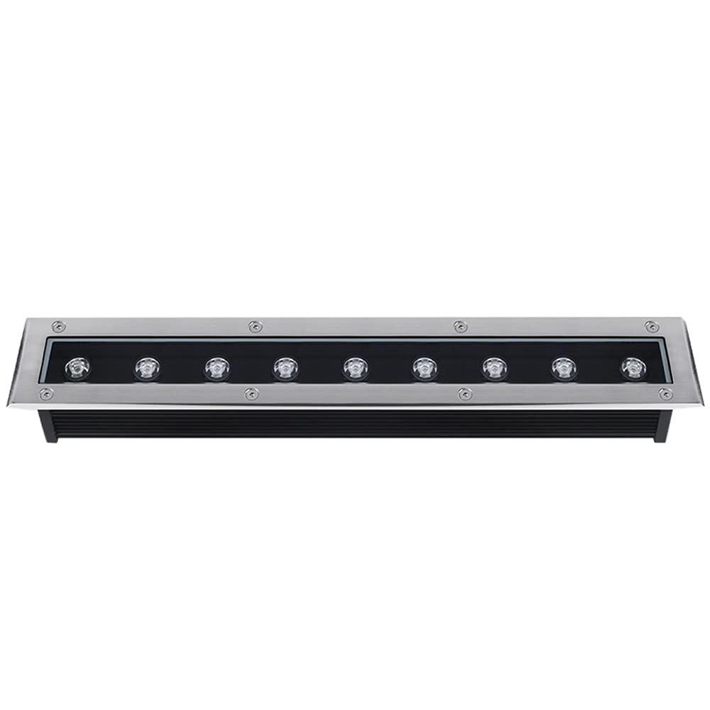 Spot LED encastré 9W en acier inoxydable pour l'éclairage de terrasse et cour