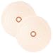 Ansen Tools AN 126 Soft Buffing and Polishing Wheel with 5/8" Hole Size, 2 Piece, 8"