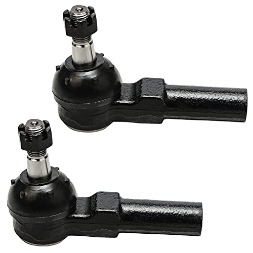 Image of Detroit Axle - 8pc Front Suspension Kit for 2000 2001 2002 2003 2004 2005 2006 Mazda MPV, 2 Lower Control Arms w /Ball Joint 4 Outer Inner Tie Rods 2 Boots Replacement