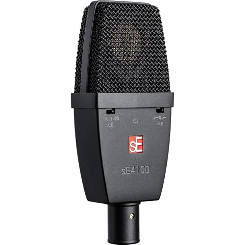 sE Electronics SE4100 Large Diaphragm Cardioid Vintage Condenser Microphone w/Shockmount