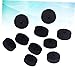 TOYANDONA 30pcs Felt Bass Drum Beater Replacement Low Volume Cymbals Accessory Pack Cymbal Felt Pads for Guitar Strap Buttons