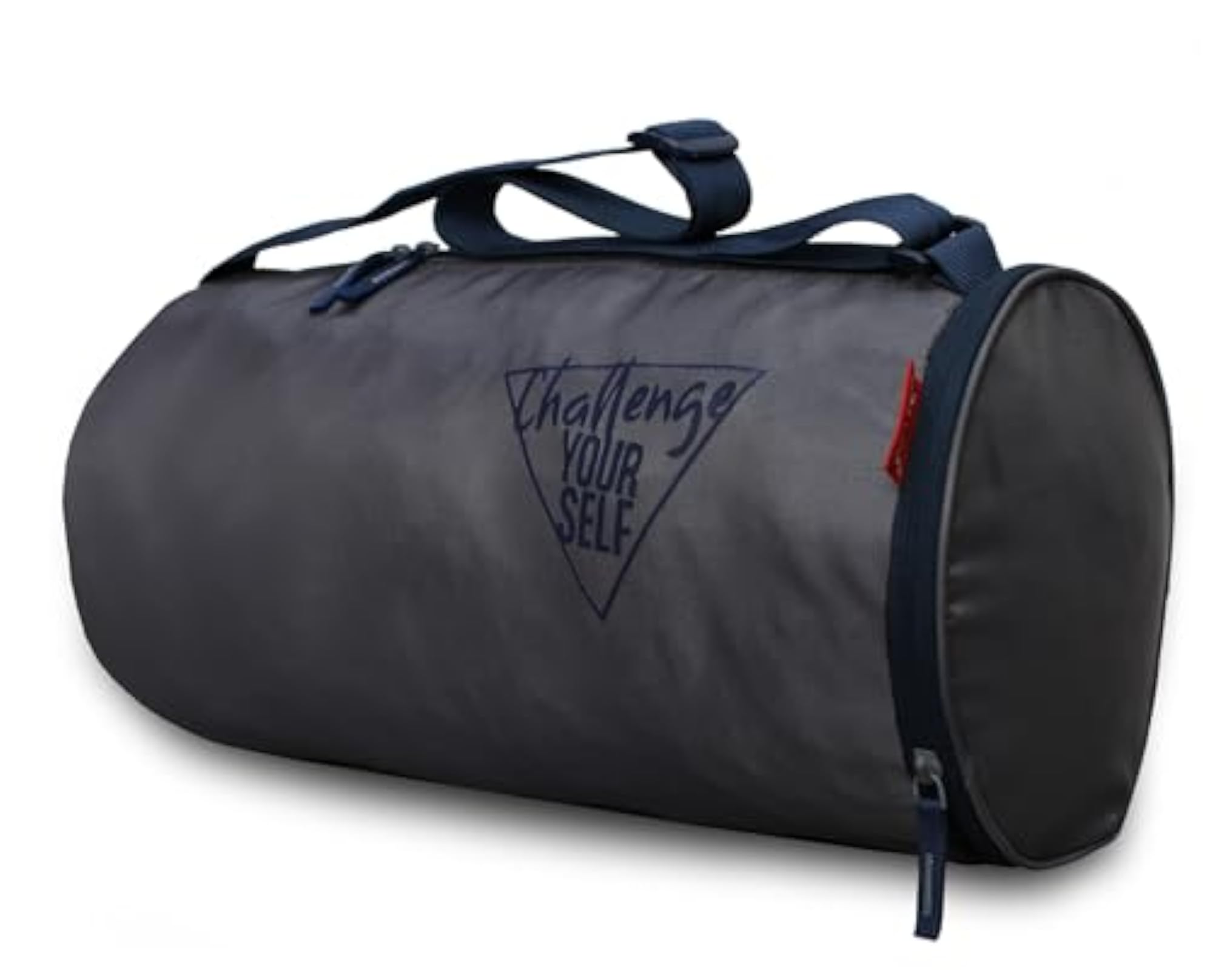 Grey & Blue Sports Gym Bags for Travel