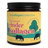 The Collagen Collective Rinderkollagen Pulver - Hochdosiert Kollagen Peptide vom Rind, Bioaktives Kollagenhydrolysat für Beauty Haut Haare Nägel Inner Glow (1 Pack)