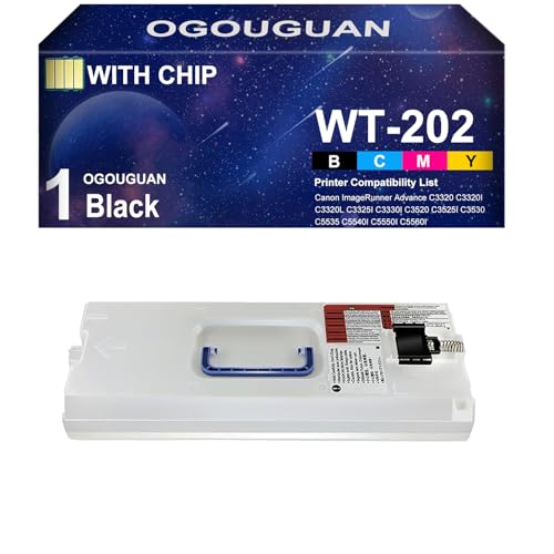Boîte de toner de déchets WT-202 élimine les traces pour Canon C3320 C5535