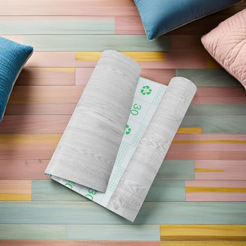 Dalles Adhésives COLLBATH Sol Abîmé Solution PVC Imperméable Résistante Cuisine Salon