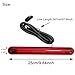 CYDZSW Third Brake Light Assembly 12V Universal,3rd Brake Lights Bar 24 LED,Stop Light Lamp Strip,Camper Shell Trailer Cargo High Mount Brake Light(Red)