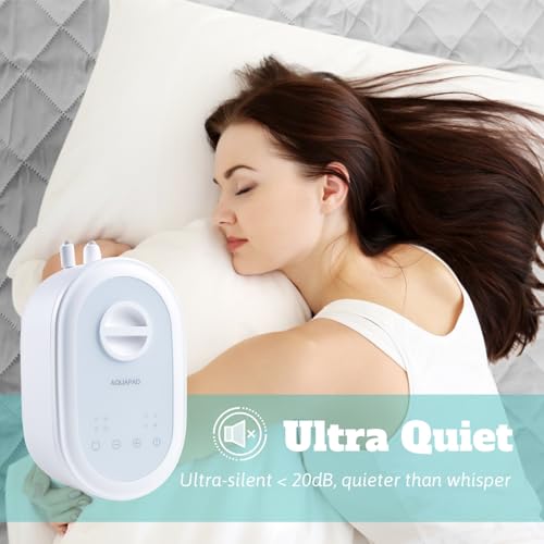 AquaPad CozyFlow Mini Water Heated Mattress Pad, 3 YR AquaCare, UL499 Tested, No Electric Wire, All Digital, AirQuiet 2.0 Technology, Smart, Smooth, Hydro Heat (King) - image 5