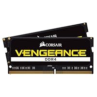 Corsair Vengeance SODIMM 16GB (2x8GB) DDR4 2400MHz CL16 Speicher für Laptop/Notebooks (Unterstützung für Intel Core™ i5 und i7 Prozessoren der 6. Generation) Schwarz