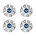 Genesis Sedan 18" Wing Center Caps (SET OF 4)