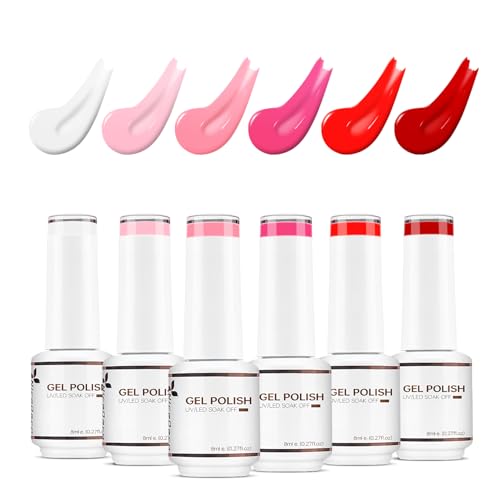 Nicedeco Esmaltes Semipermanentes Para Uñas Sin HEMA...