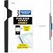 Five Star Advance Spiral Notebook, 3 Subject, College Ruled Paper, 150 Sheets, 11" x 8-1/2", White (73142)