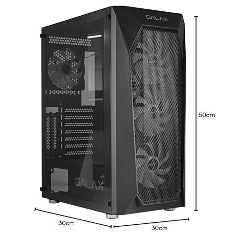 Image of Galax Mesh Pc Case (Rev-05) Revolution 05 Black