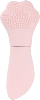 1x Skin Spatula | Silicone Face Scrubber | Double-Ended Cleansing Scrubber | Facial Cleansing Brush, Cat Paw Shaped Face Nose Scraper Tool | For Nose Forehead Chin Women Daily Travel Business Evening