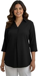 Moirai Hemline Shirt for Women Solid Viscose Rayon Oversized Western Long Top Casual Wear Office Formal Shirt Price In India