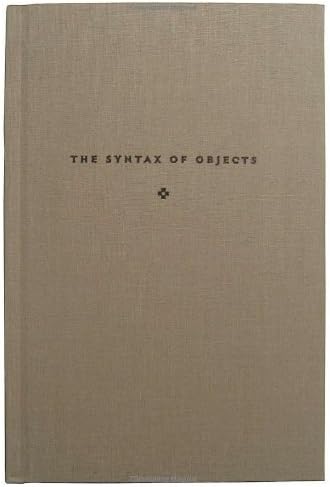 The Syntax of Objects (revised) Hardcover โ December 15, 2009