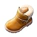 Rokoy Stivali da Neve Boots Bambini Natale - Invernali Outdoor Peluche Caldo Cotone Scarpe Ragazze Stivaletti Impermeabile Antiscivolo Stivali/Stivali da Neve