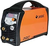 Saldatrice TIG 200Ah Pulsata ACDC Cavo TIG 4m, Cavo massa 3m 16mm2 Pinza 300Ah Connettore attacco rapido Tungsteno 1,6X150mm