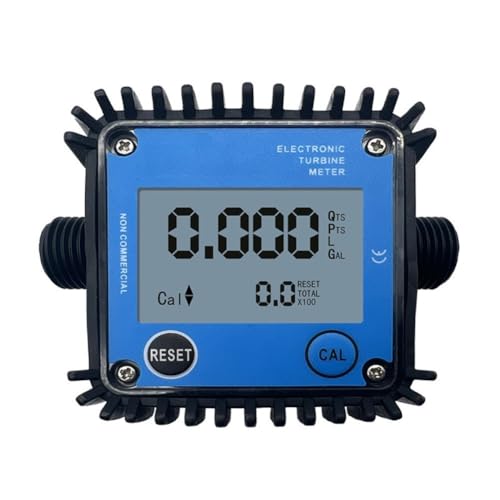 Medidor de flujo digital compacto de 19 mm para controlar metanol y líquidos QTs 7