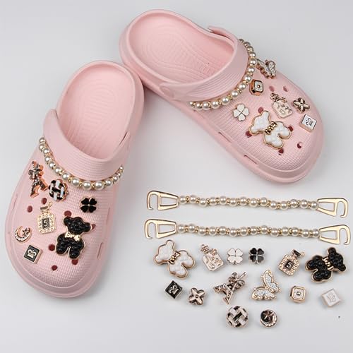 BSITSSS Shoe Charms, Black And White Charms for Crocs Cartoon Shoe Decoration Accessories for Women Girl Party Birthday Gifts - Image 3
