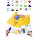 Elovien Kids Smart Board Games, Color Cognitive Brain Games with 100 Challenges, Skill-Building Logic Toy for Family Party Travel, IQ Puzzle Games for Boys Girls Aged 3,4,5,6,7,8 + and Adults
