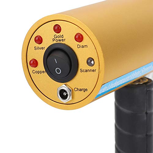 Underground Metal Detector, Gold Diamond Treasure Finder, Seeker, Portable Detector 110V-240V, Search Range 1000 Meters(110-240V US Plug) - Thumbnail 2