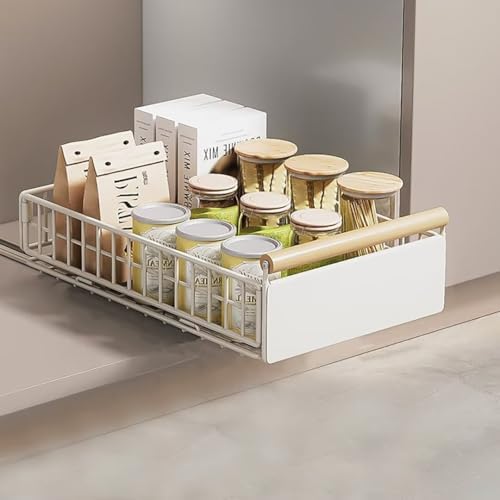 Pull Out Cabinet Organiser, pull out kitchen storage Foldable, Kitchen ...