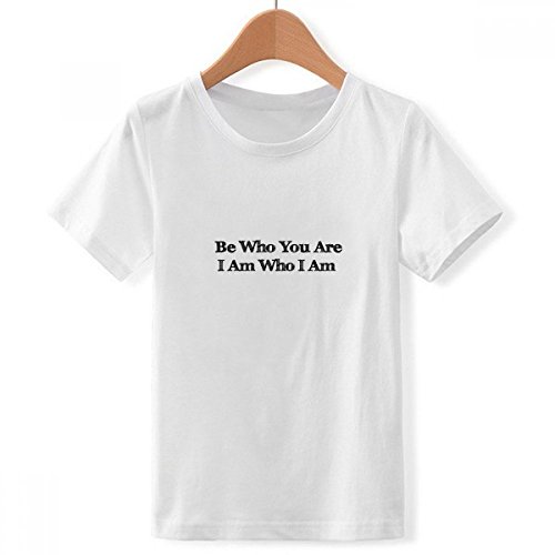 T-shirt blanc pour les garçons ras du cou imprimé multicolore vêtement enfant coton