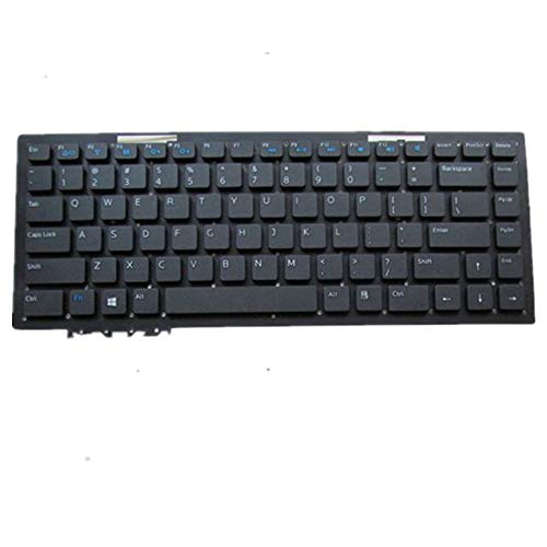 Clavier pour Dell Vostro 5560 Noir US Remplacement Touches Ordinateur