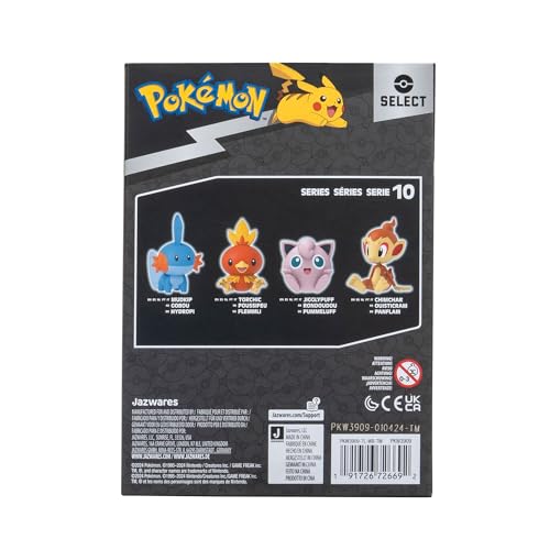 Pokémon Pokemon Select Vinyl Figure 10 cm Chimchae PKW3909 - Brown - Official Toy Figure and Collectible for Children 4+ - Image 4
